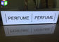 香水の印のためのフレームレスアルミニウムLEDライト ボックスつけられたポスター フレーム サプライヤー